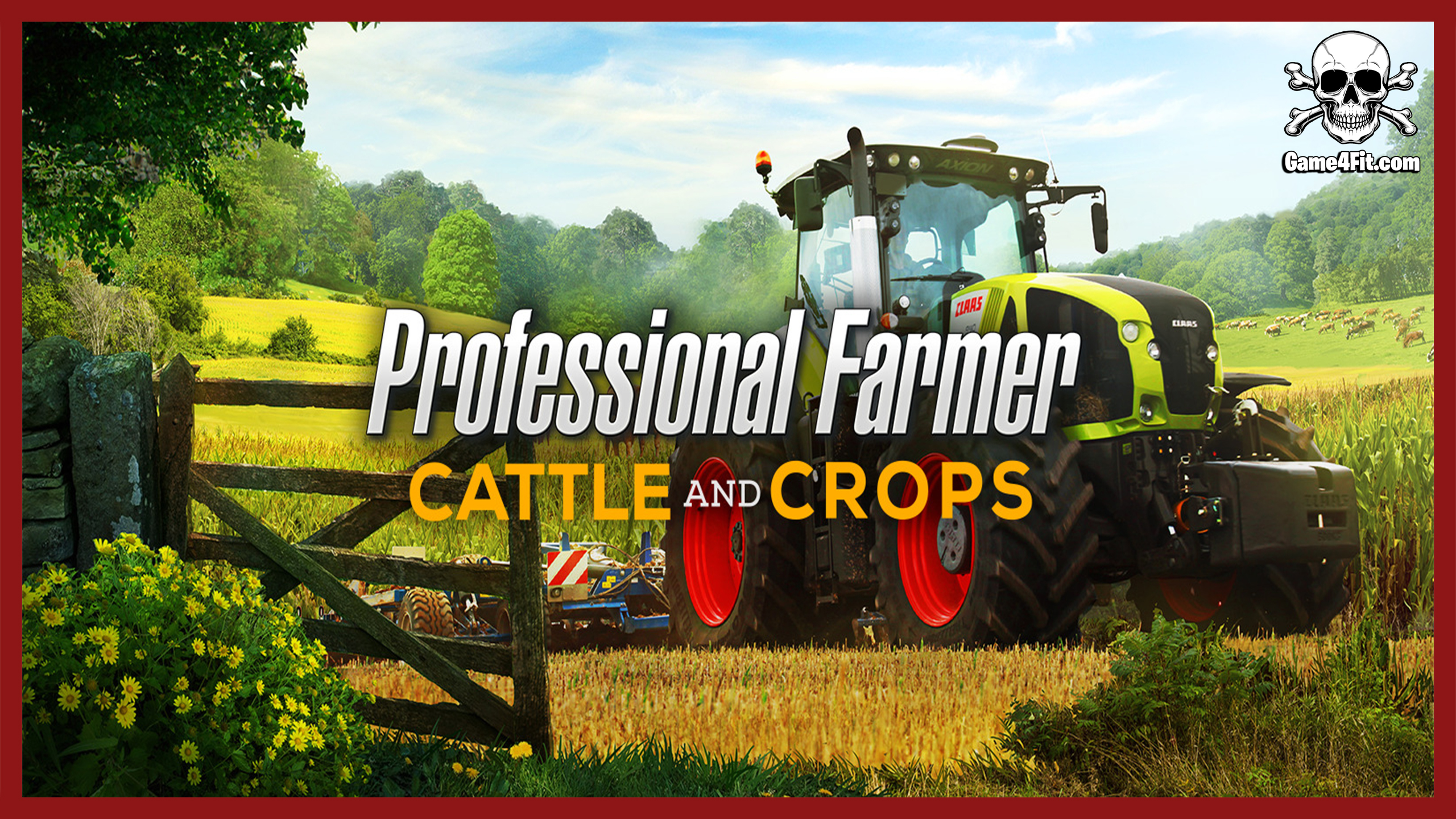 Professional Farmer Cattle and Crops