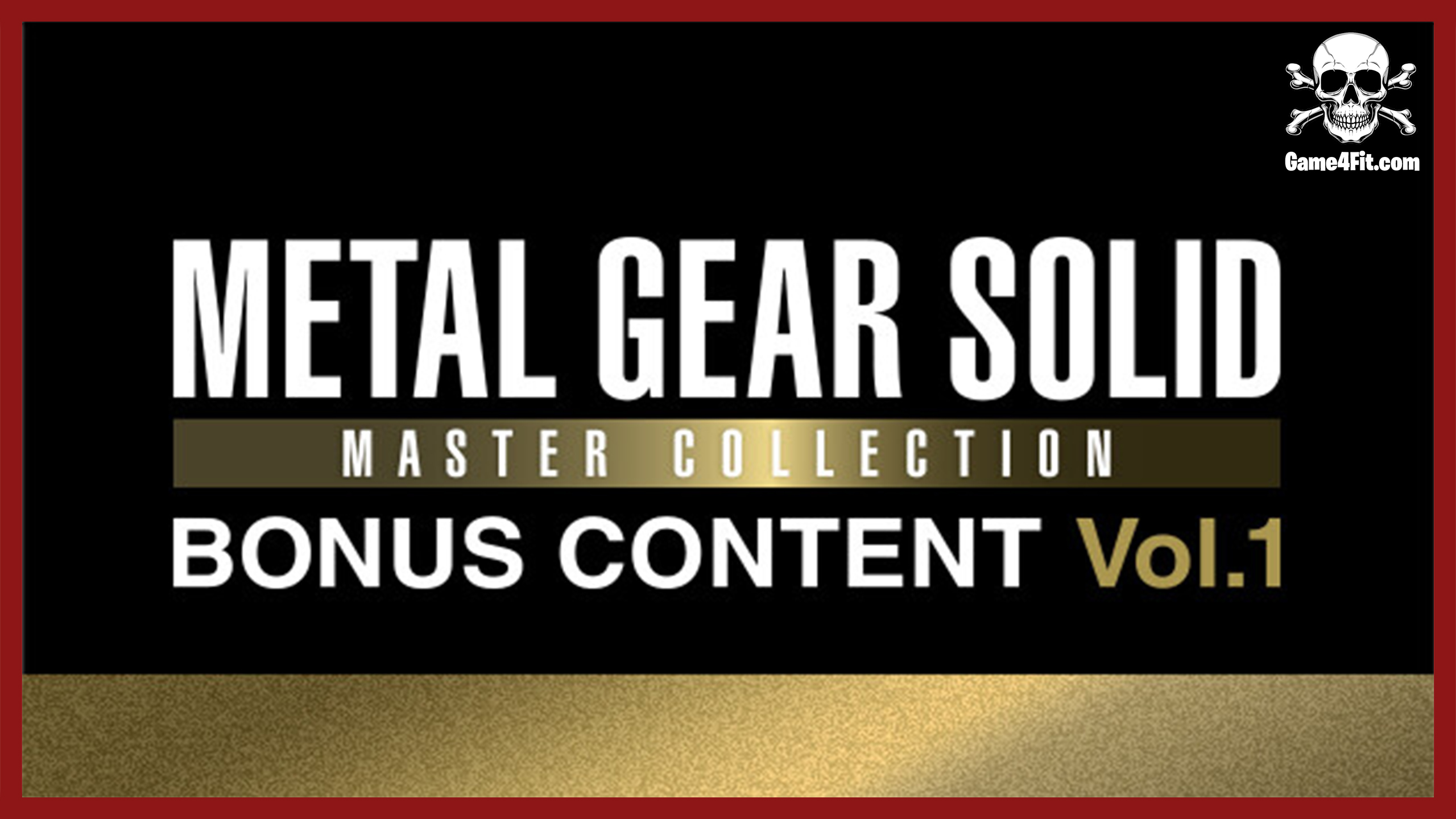 METAL GEAR SOLID MASTER COLLECTION